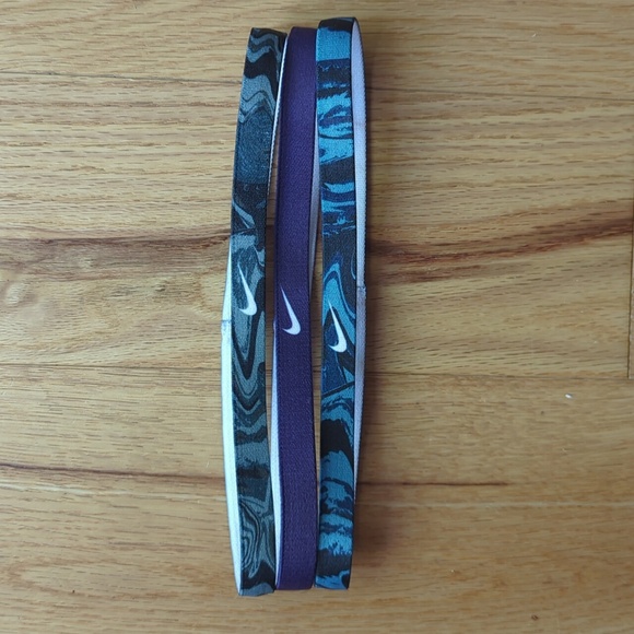Nike. Set of 3. Headbands. NWOTs - Picture 2 of 6